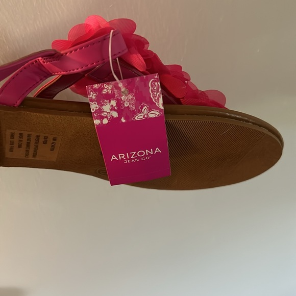 NWT 🌺WOMEN'S ARIZONA ADELE ADJUSTABLE STRAP FLAT SANDALS SZ 10 - Picture 3 of 11